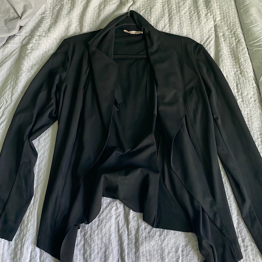 Waterfall Faux Suede Jacket
